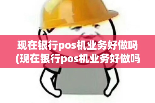 现在银行pos机业务好做吗(现在银行pos机业务好做吗安全吗)