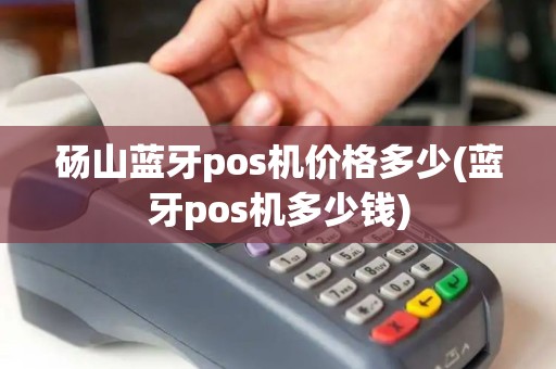 砀山蓝牙pos机价格多少(蓝牙pos机多少钱)