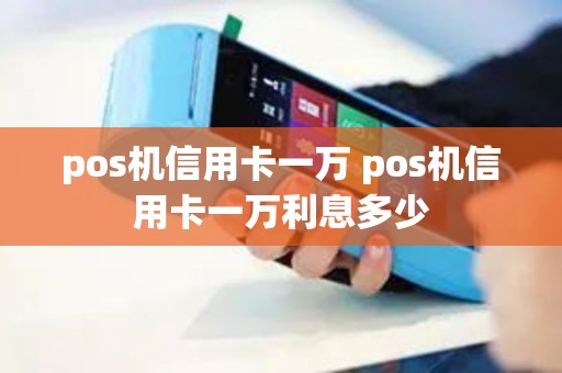 pos机信用卡一万 pos机信用卡一万利息多少