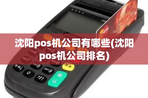 沈阳pos机公司有哪些(沈阳pos机公司排名)