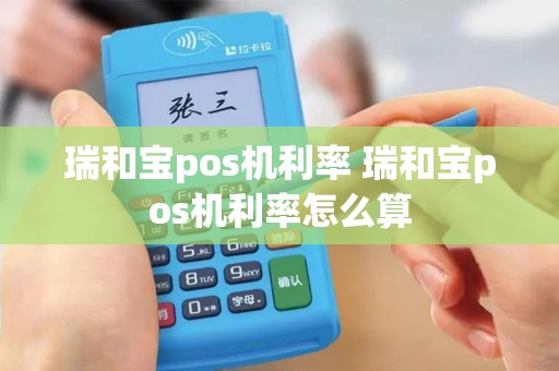 瑞和宝pos机利率 瑞和宝pos机利率怎么算