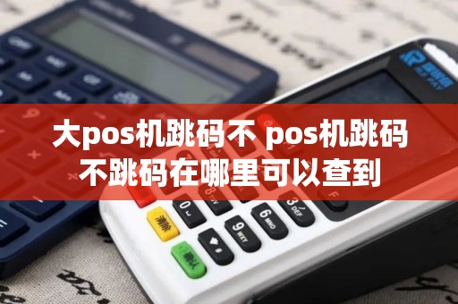 大pos机跳码不 pos机跳码不跳码在哪里可以查到